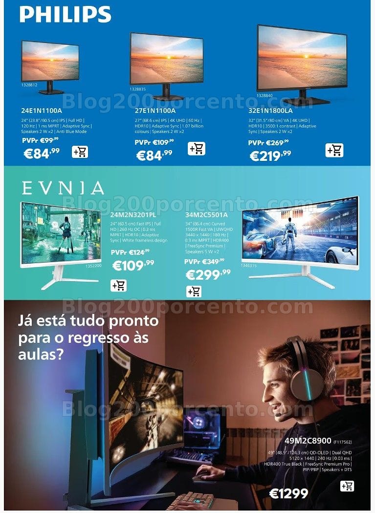 Antevisão Folheto RADIO POPULAR Regresso às Aulas Promoções de 1 a 30 setembro